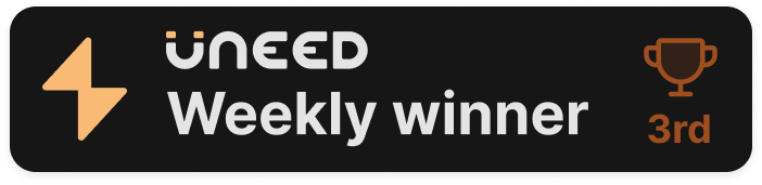 Uneed Weekly Winner #3