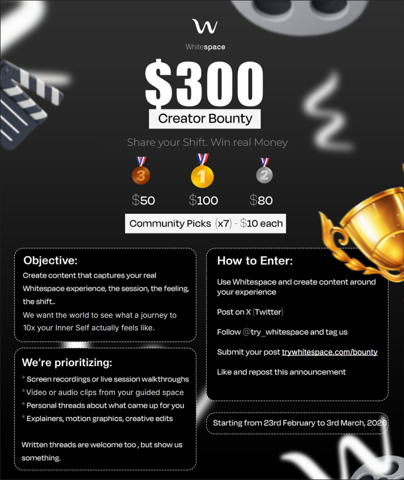 10x your Life Thread Competition — $300 Prize Pool